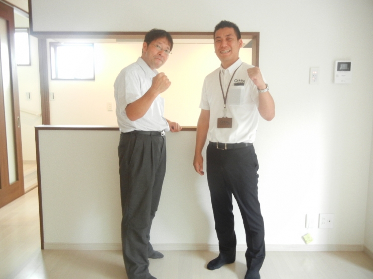 ７年越しのマイホームに大喜び！