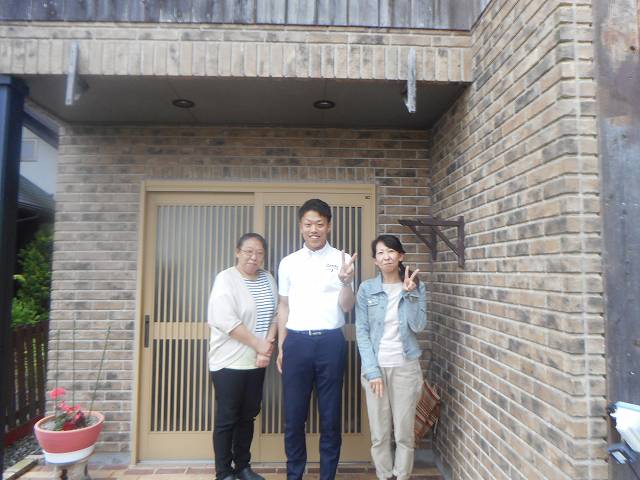 母親の入院のため