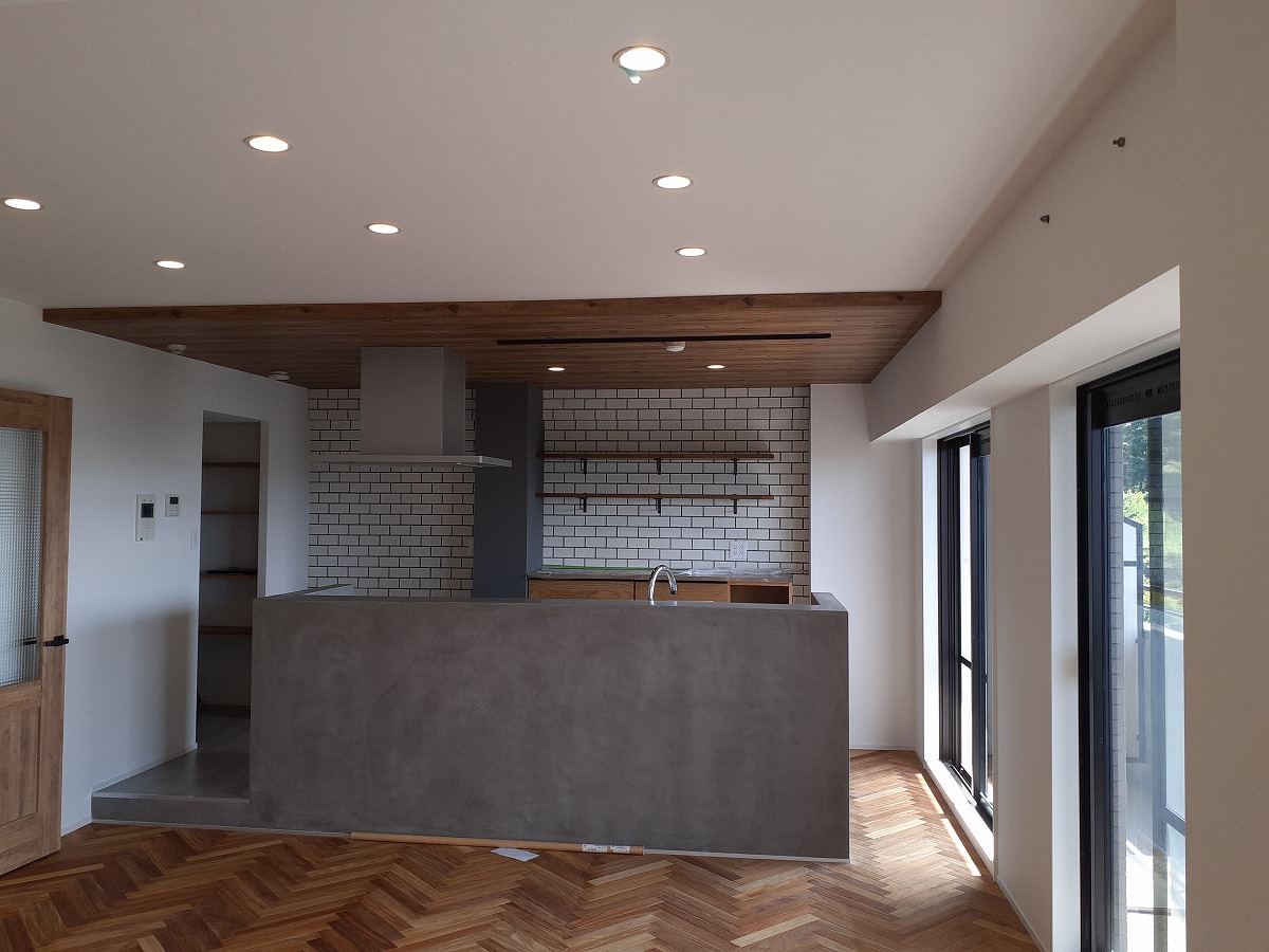 MORTEXで仕上げたこだわりのキッチン。