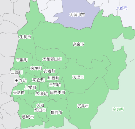 地図_奈良北部