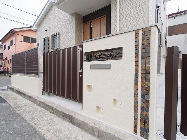 お家の顔となるファサードを意識して