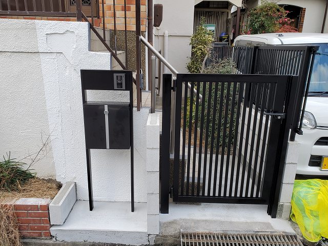 既存のものに合わせたエクステリア