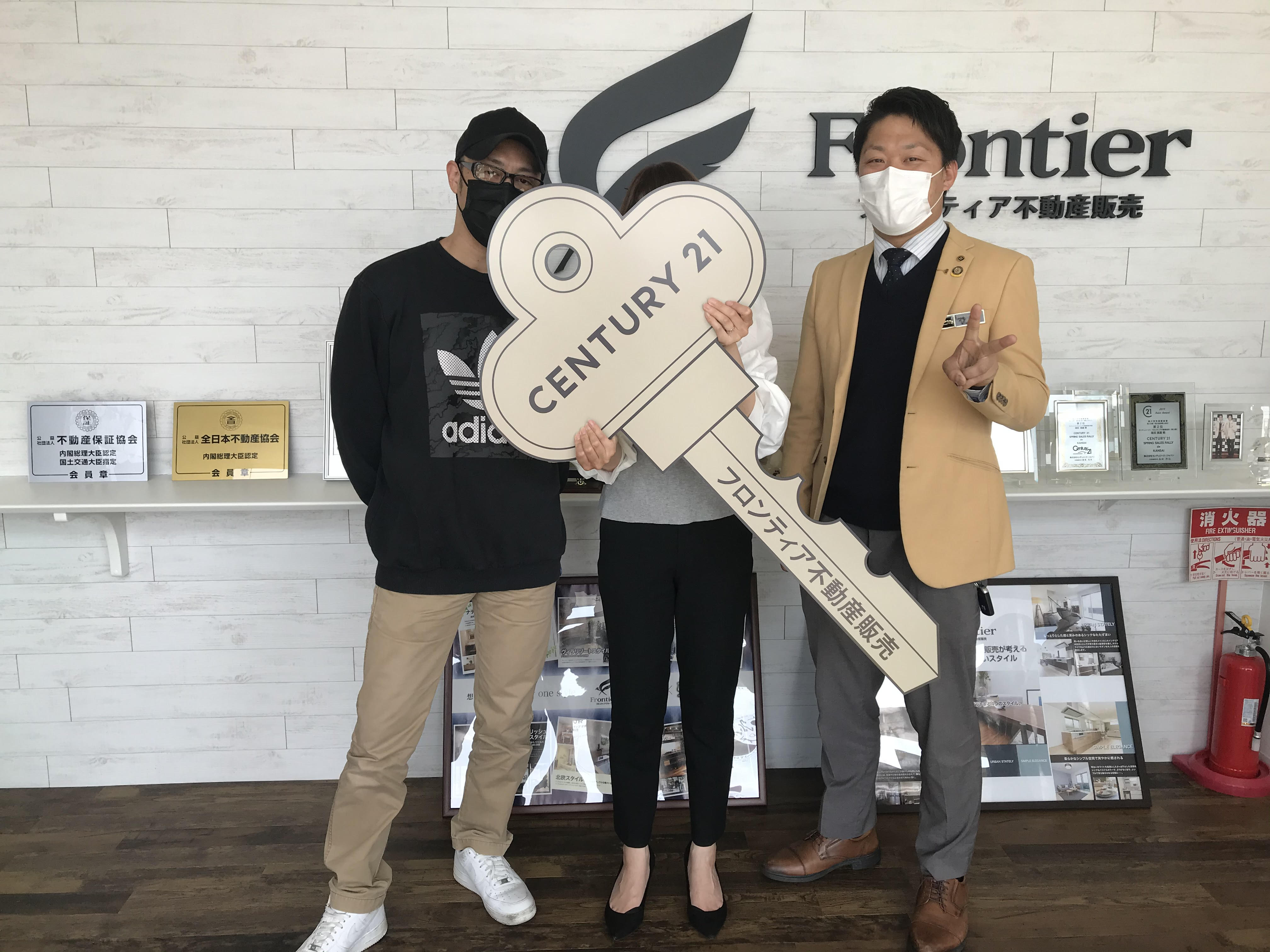 賃貸契約期間満了の為