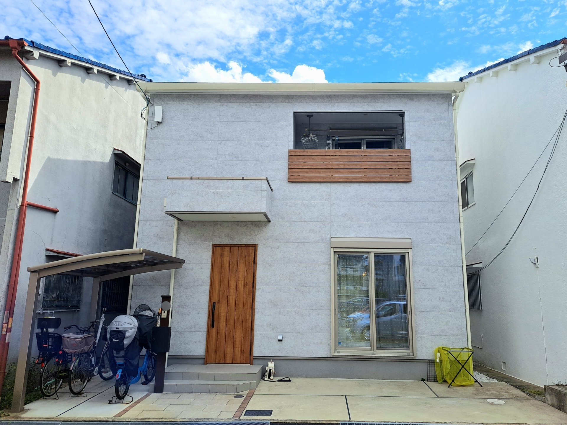 子供が生まれて手狭になった為