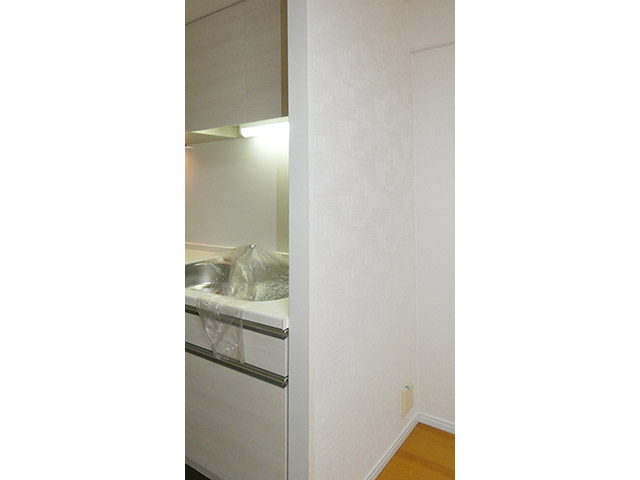 キッチンを広げ、使いやすいLDKに