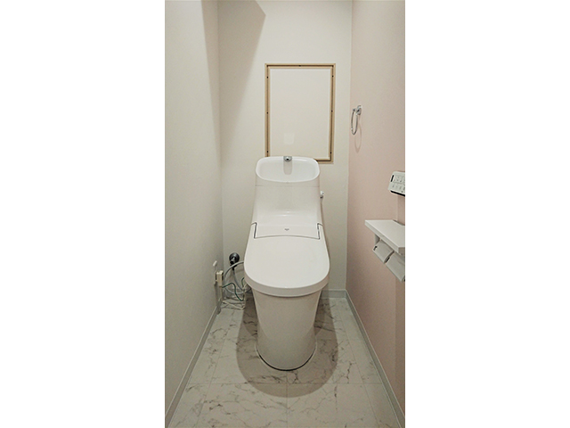 爽やかなブルーが印象的なお部屋