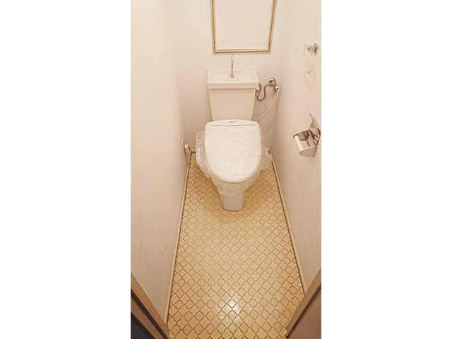 爽やかなブルーが印象的なお部屋