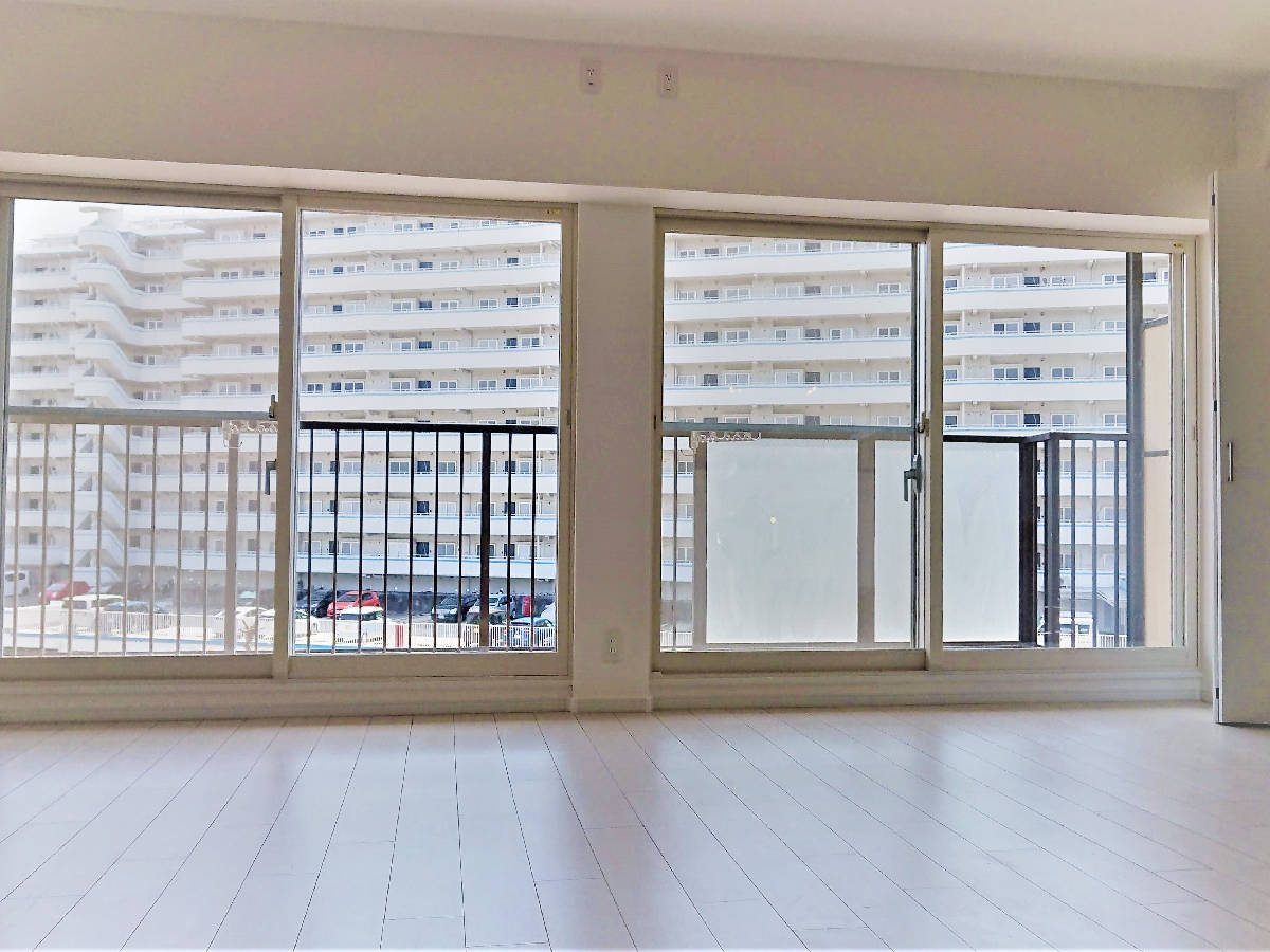 爽やかなブルーが印象的なお部屋