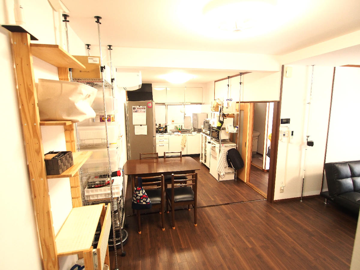 3部屋を1部屋に。家族団欒の広々LDKが誕生。