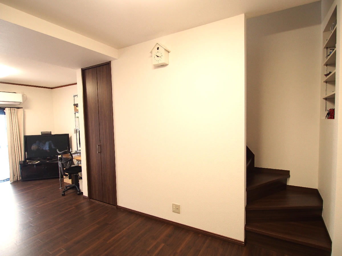 3部屋を1部屋に。家族団欒の広々LDKが誕生。