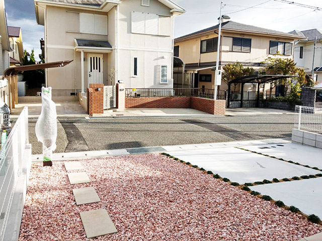 アーバンテイストで建物にアクセント