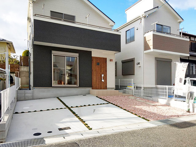 アーバンテイストで建物にアクセント