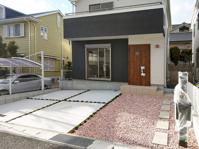 アーバンテイストで建物にアクセント