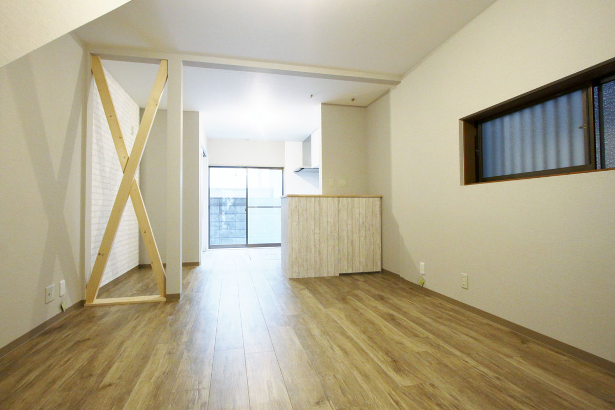 1階部分をフルリノベーション